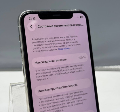 iPhone 11 Pro 256GB Silver 100%